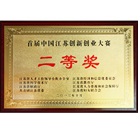 首届中国江苏创新创业大赛二等奖